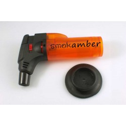 Αναπτήρας Φλόγιστρο TURBO Επιτραπέζιος Πορτοκαλί