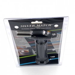 Επιτραπέζιος Αναπτήρας Silver Match Burning Torch